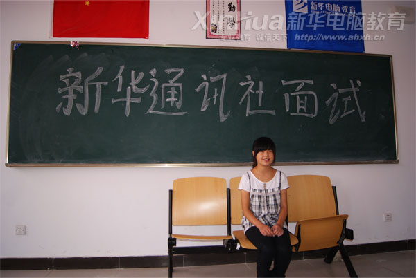 初生牛犢不怕虎——她不怯場